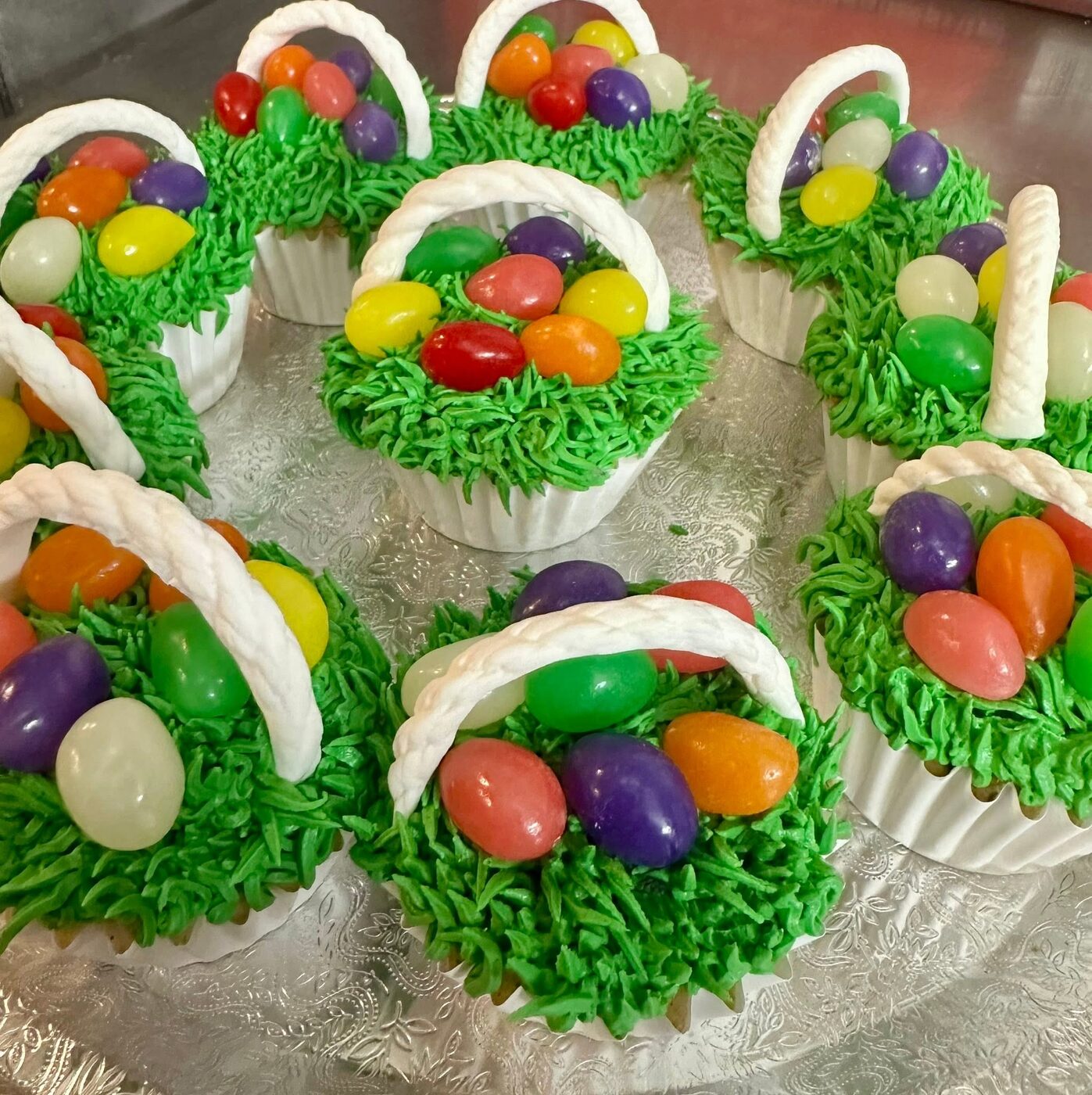 Decorated cupcakes